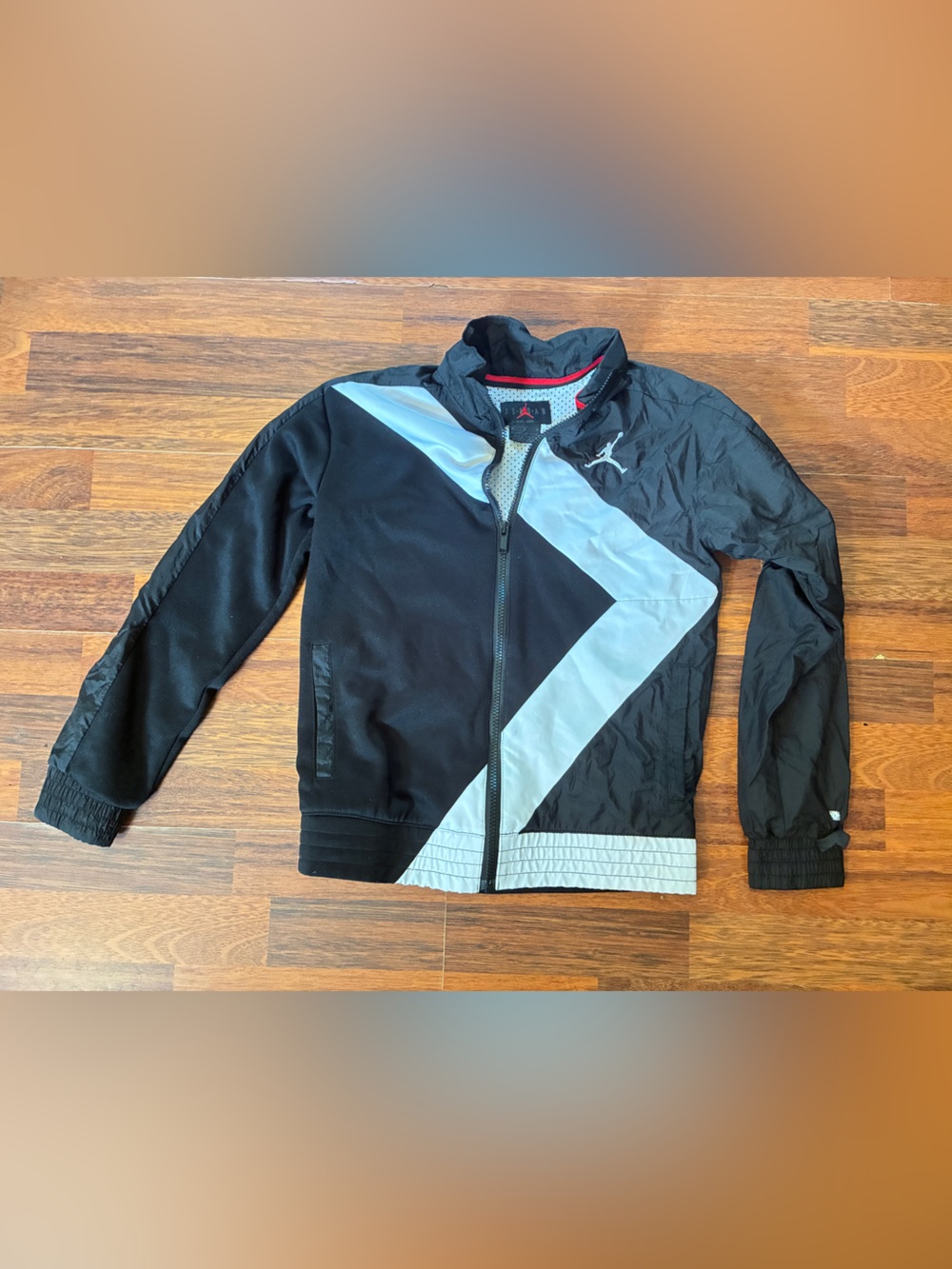 Jordan Wings Black & White Windbreaker